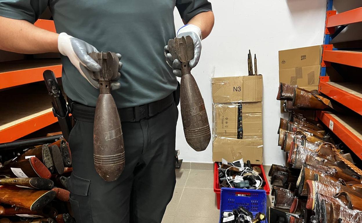 La Guardia Civil Destruye Un Arsenal De Armas En La Rioja La Rioja